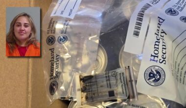 Meth found inside alcohol containers at border; Texas woman arrested