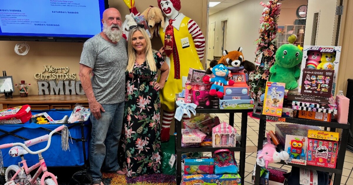 Local family honors granddaughter's memory through annual Christmas toy drive