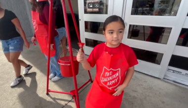 Area Girl Scouts lend a hand for the Salvation Army