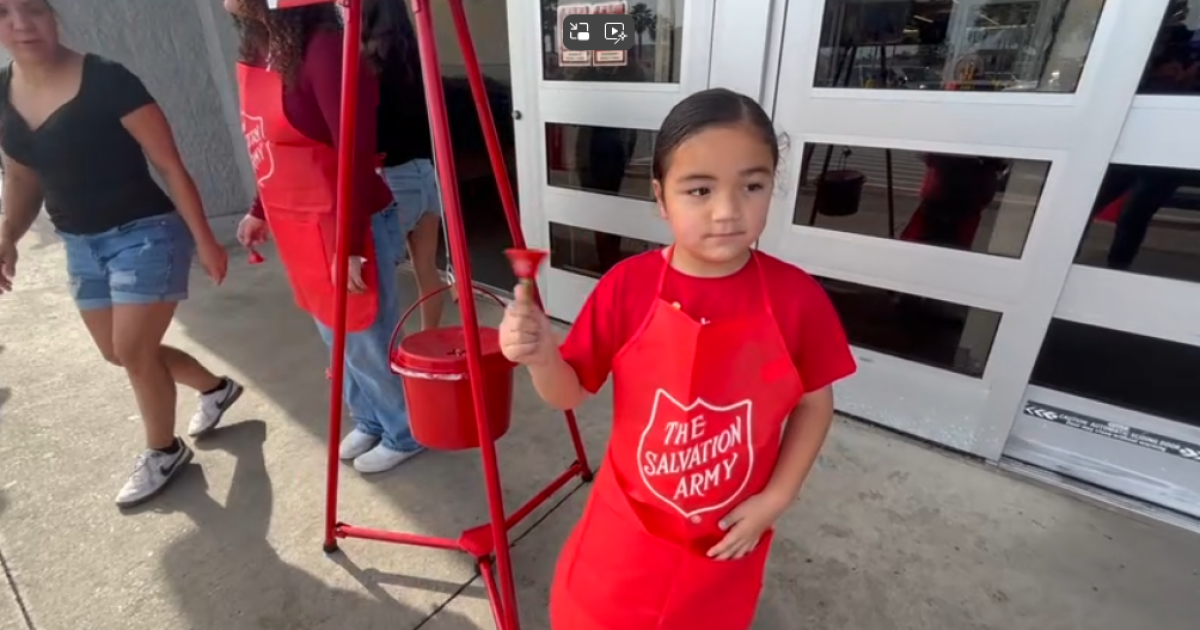Area Girl Scouts lend a hand for the Salvation Army