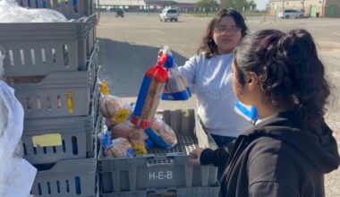 Coastal Bend Food Bank hosts Thomas J. Henry holiday food distribution