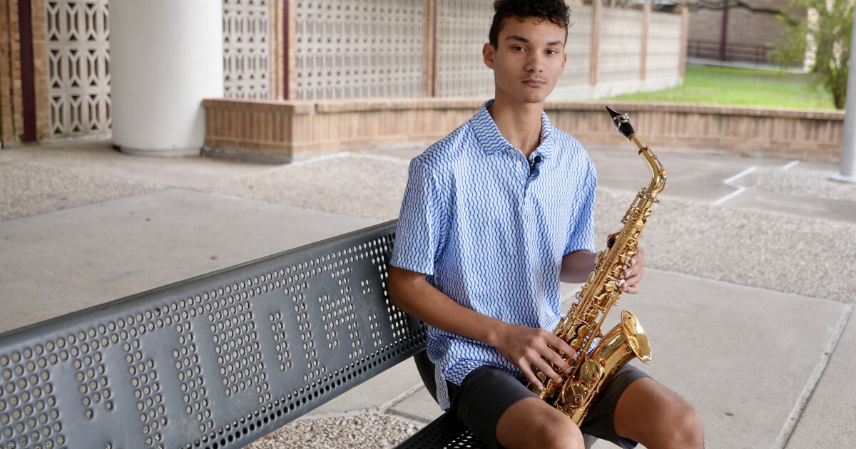 Calallen High senior's saxophone skills go viral on NPR YouTube Channel