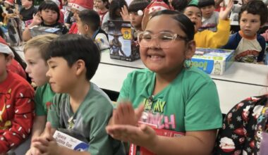 Nearly 500 toys deliver Christmas magic to Oak Park Elementary