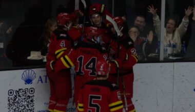 IceRays fall to Warriors 3-2 in OT; series ends Saturday with Teddy Bear Toss