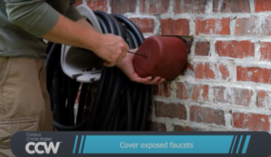 Winter plumbing tips from Corpus Christi Water prevent freeze damage