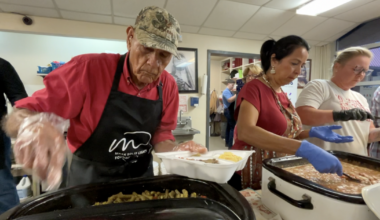 Mother Teresa homeless shelter serves Christmas joy for people in need