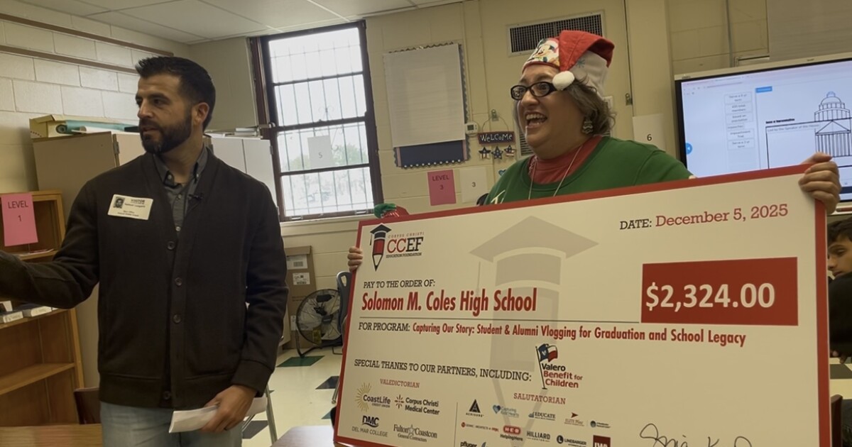 'Grant Patrol' surprises CCISD educators with grants
