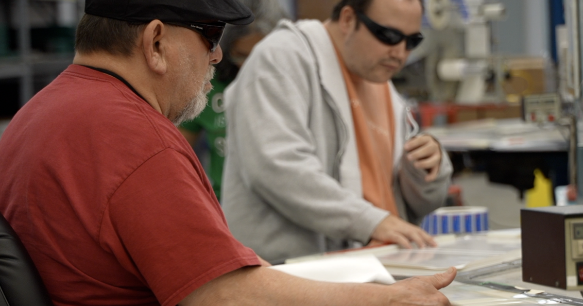 New tech helps visually impaired workers thrive at Lighthouse for the Blind