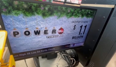 Powerball has people dreaming of a green Christmas