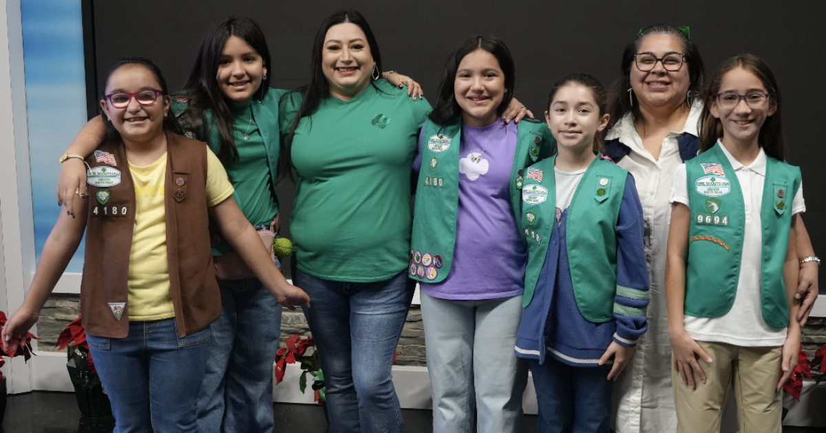 Local Girl Scout troops support Salvation Army Red Kettle Campaign