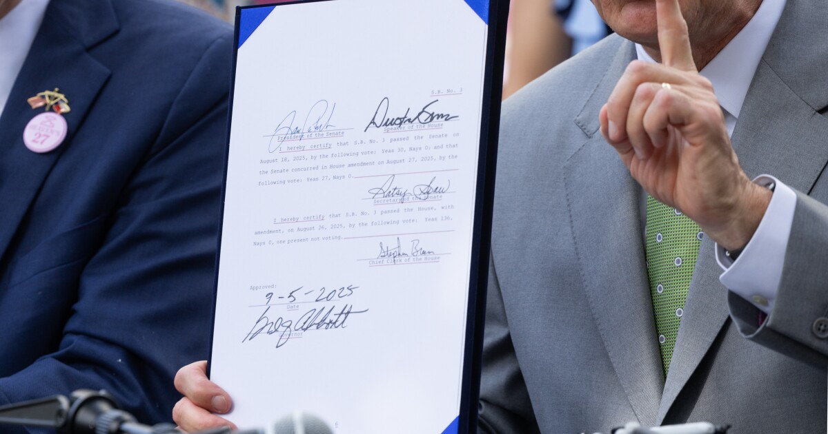 New Texas laws for 2026 on taxes, immigration enforcement