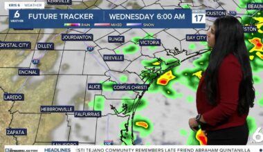 Rain chances increase tonight into Wednesday