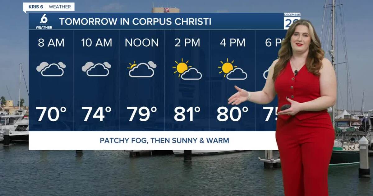 Warm weather continues, but 2025 will end on a chilly note!