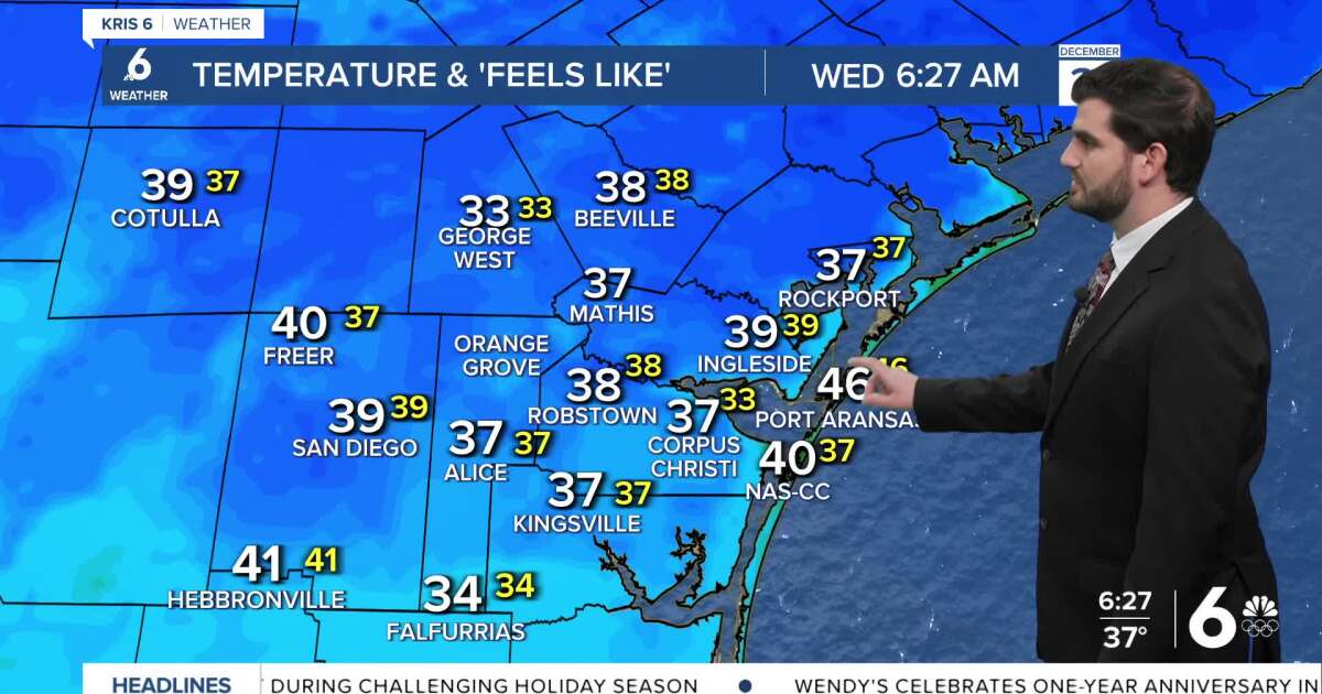 It's New Years Eve! We'll be cool and clear as we bring in the new year tonight