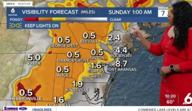 Cold front arrives, temps to drop into the 40s tonight