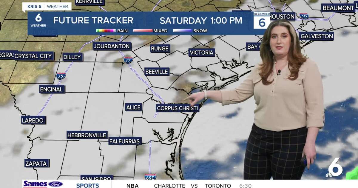 Sunshine and warmer temps return to the Coastal Bend