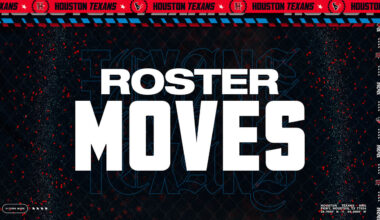 The Houston Texans made a roster move.