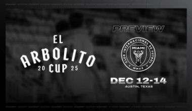 Inter Miami CF Academy U-14s Set to Feature in the 2025 El Arbolito Cup in Austin, Texas