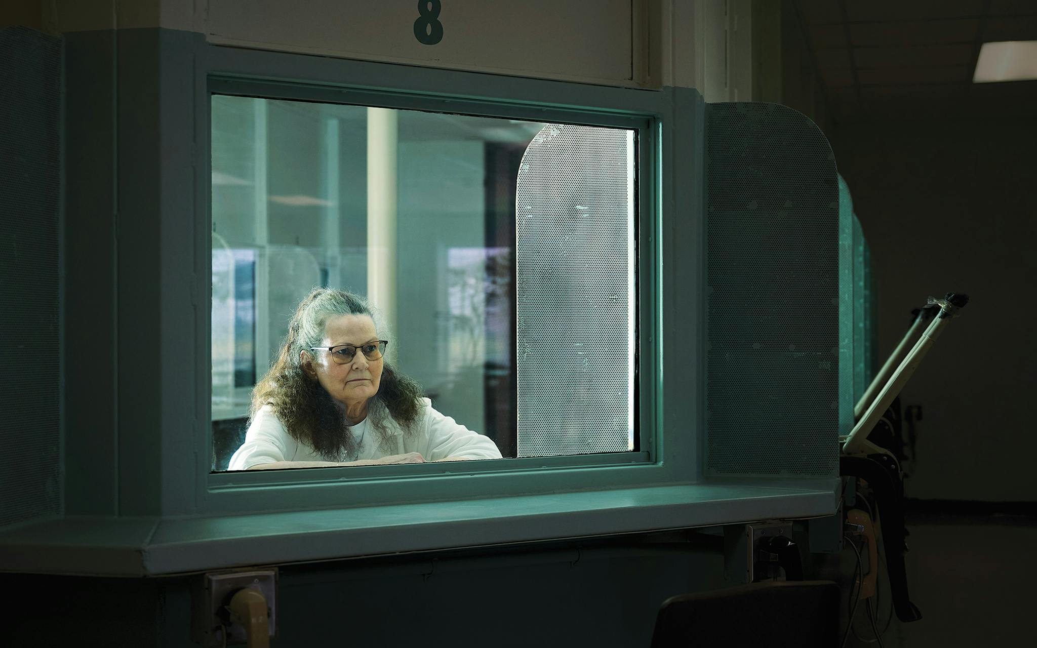 photo of woman in prison