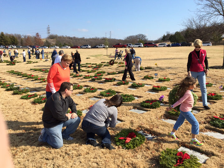 North Texans to lay 58K wreaths honoring veterans at Dallas-Fort Worth National Cemetery