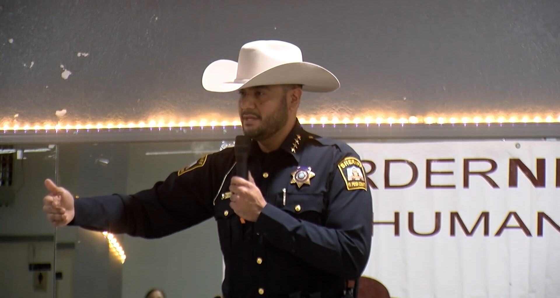 El Paso County Sheriff explains Senate Bill 8 ICE agreement at community town hall meeting