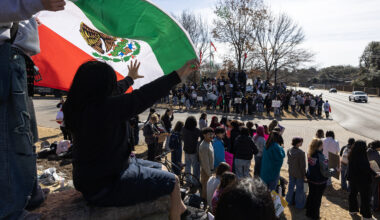 Students walk out across Tarrant County protesting immigration enforcement