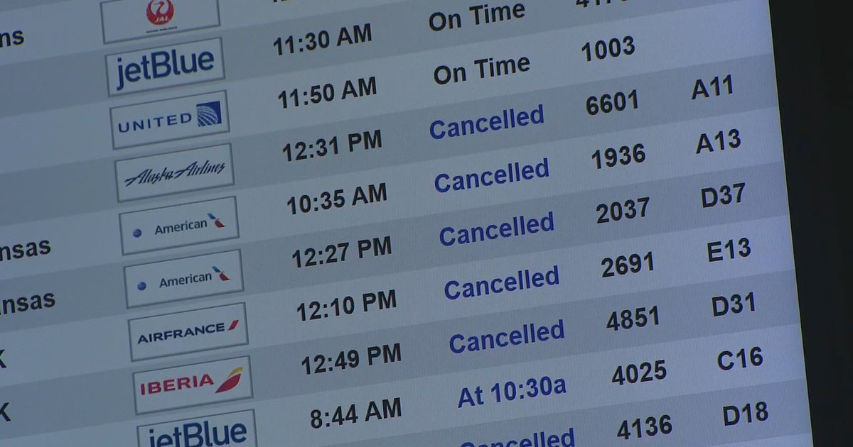 LIVE: Dallas weather: DFW Airport leads nation in flight cancellations ahead of major winter storm