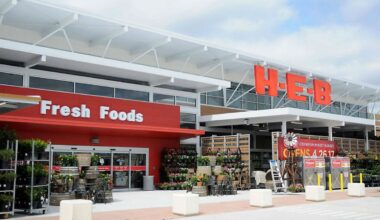 A photo of the outside of an H-E-B location. (Courtesy of H-E-B Newsroom)