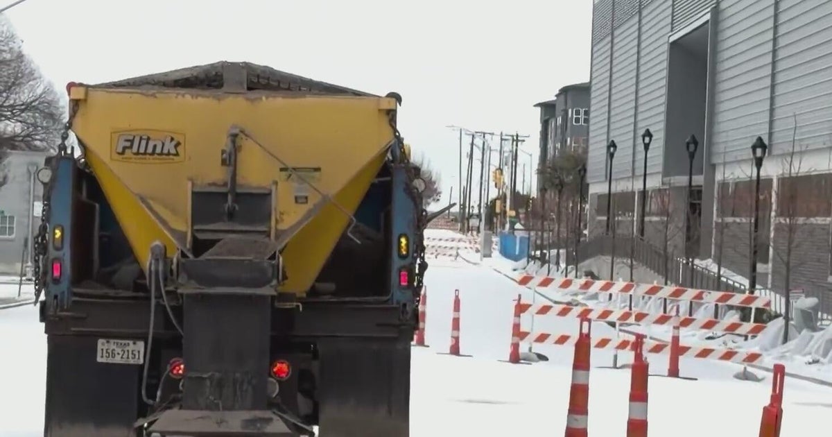 Why highways are clear but neighborhood streets remain icy in Fort Worth