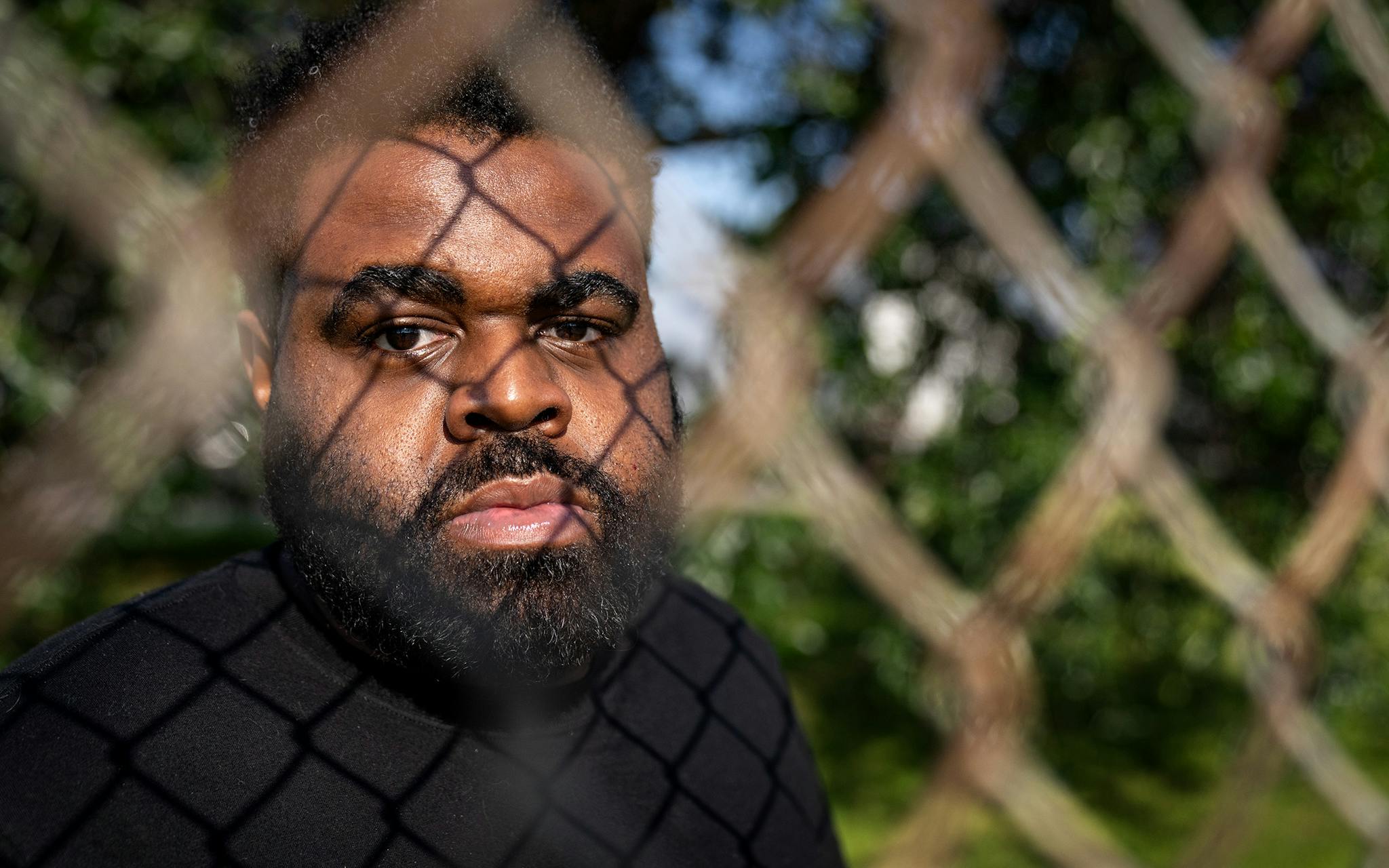 May 10 8:50 A.M. James Houston, 32, who has worked as an over-the-road trucker for 8 years, takes a break from his drive at a Pilot Travel Center on Bonnie View Road just north of Interstate 20 in South Dallas. Houston, who drives a refrigerated truck commonly known as a “reefer” had just dropped a load of yogurt from Montgomery, Ala. at Ben E. Keith in Fort Worth. He said the long hours in the truck “go by so quick” and that he passes the time listening to podcasters like Joe Rogan and Ben Shapiro, “things that can just keep me up, keep my mind going.”