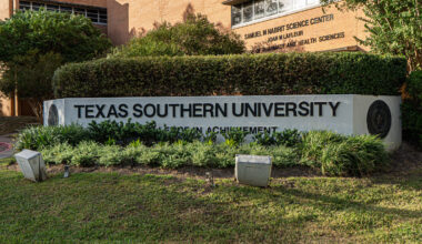 The campus of Texas Southern University in Houston on Oct. 29, 2024.