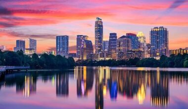 The Austin skyline, representing the vibrant and growing community that InsureAustinTX.com will serve.