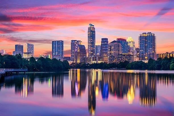 The Austin skyline, representing the vibrant and growing community that InsureAustinTX.com will serve.