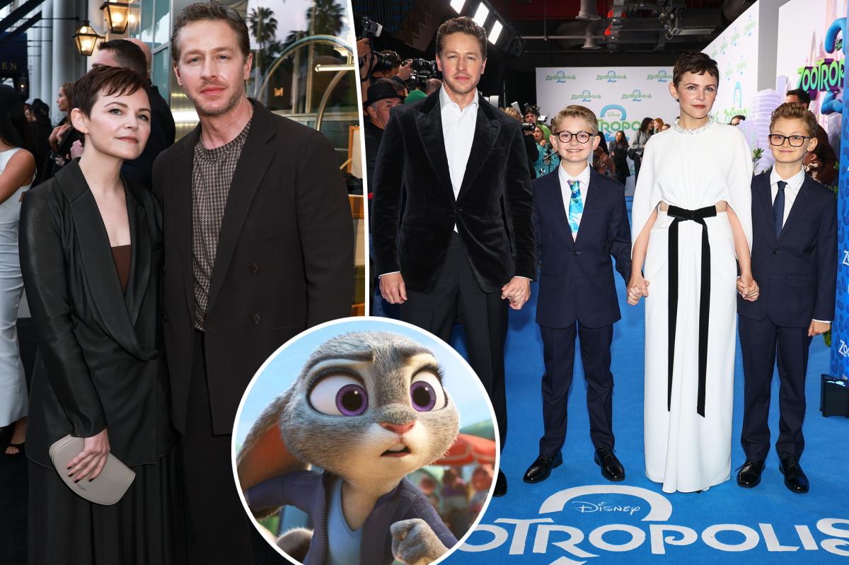 Ginnifer Goodwin took her kids to see ‘Zootopia 2’ 6 times