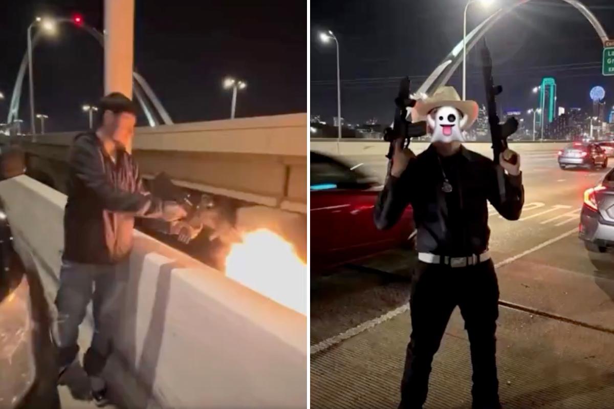 Illegal immigrants caught shooting guns on packed Texas highway, shot at family in road-rage attack: cops