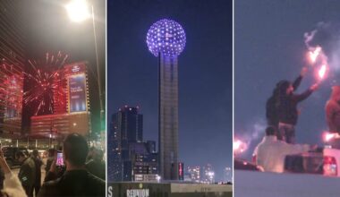 Dallas PD received hundreds of calls for celebratory gunfire, fireworks on NYE