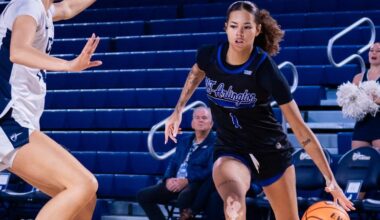 Slow Start Dooms Lady Mavs Against California Baptist on the Road