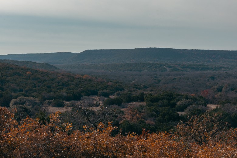 Cuestas on the horizon at Palo Pinto Mountains State Park, near Strawn on Monday, Dec. 15, 2025. The park, expected to open in 2026, is offering a First Day Hike on New Years Day.