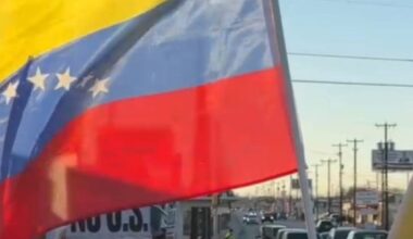 People gather in San Antonio to protest US military action in Venezuela