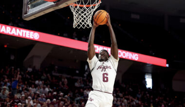 'Bucky Ball' choppy at times, but Aggies hang on