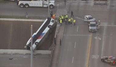 Investigation continues after Houston METRO bus falls off 288 overpass