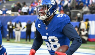 Heroes, zeroes of Giants’ win over Cowboys: Bobby Okereke dominates