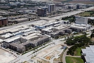 Legacy West in the foreground and Shops of Legacy in the background in Plano on Friday, July...