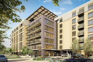 Trammell Crow Company s High Street Residential began work on a seven-story apartment...
