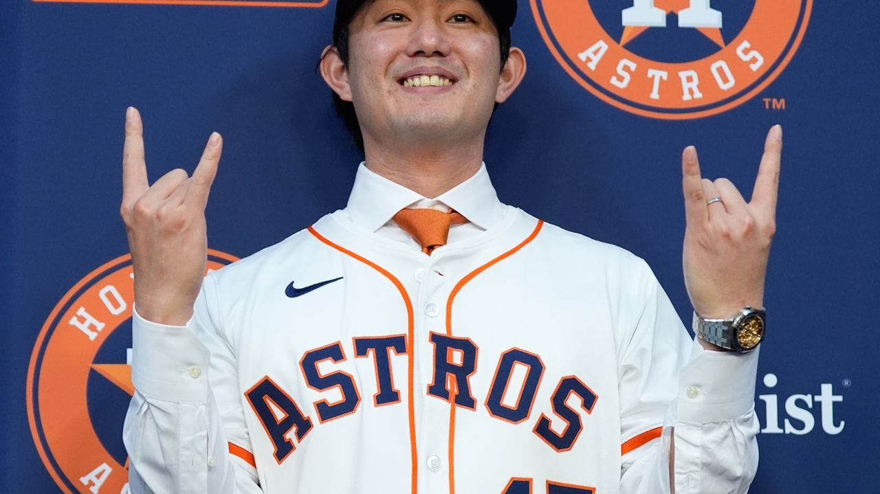 Japanese star Tatsuya Imai aims to win championship with the Houston Astros