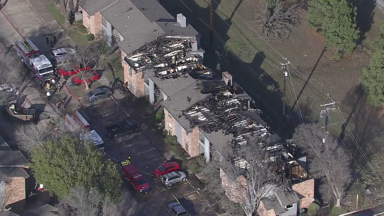 Harris County fire: Woman charged after burning boyfriends clothes in BBQ pit, causes large apartment fire