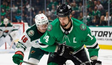 Stars captain Jamie Benn to miss start of six-game road trip with facial injury