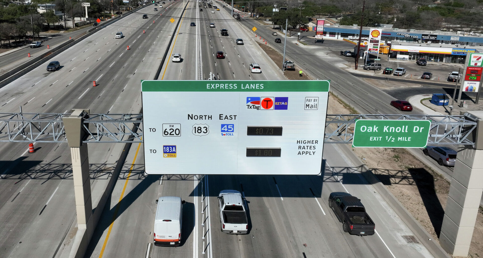 Austin-area toll rates increase in 2026: What drivers will pay