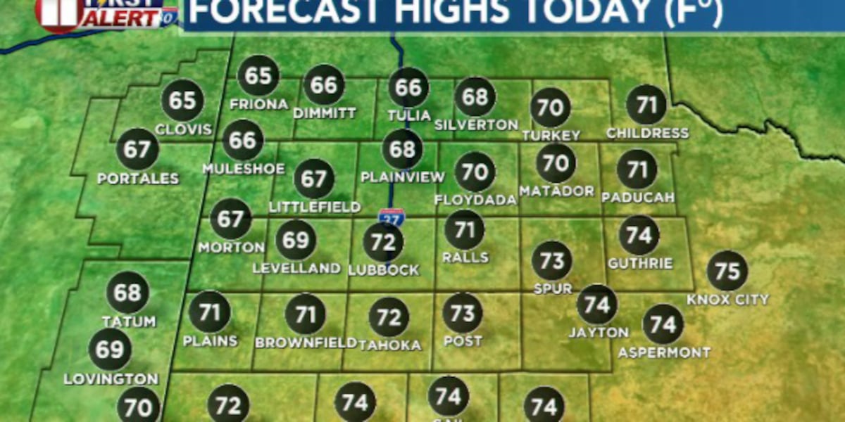 Warm stretch continues through Thursday; rain still likely midweek
