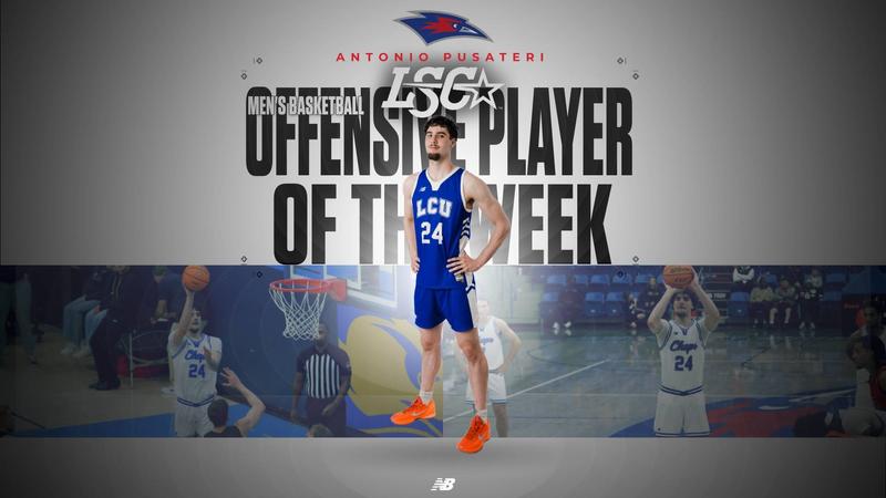Pusateri Named LSC Offensive Player of the Week